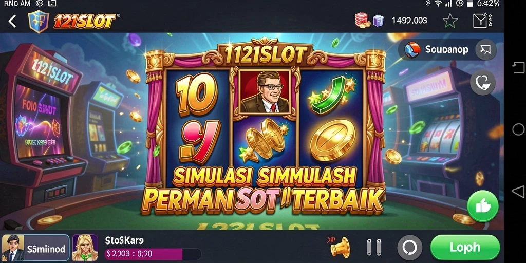 Screenshot gameplay yang mendebarkan dari 1121SLOT.