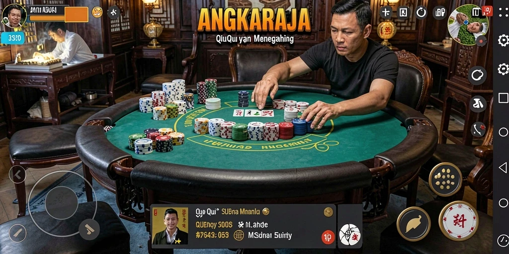 Gameplay QiuQiu yang menarik dan penuh strategi.