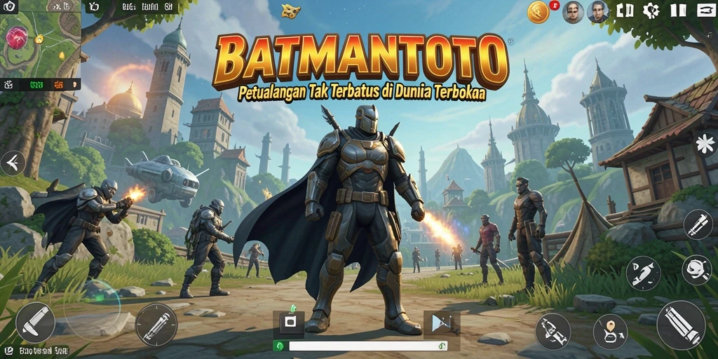 Tampilan menakjubkan dari gameplay Open World BATMANTOTO.