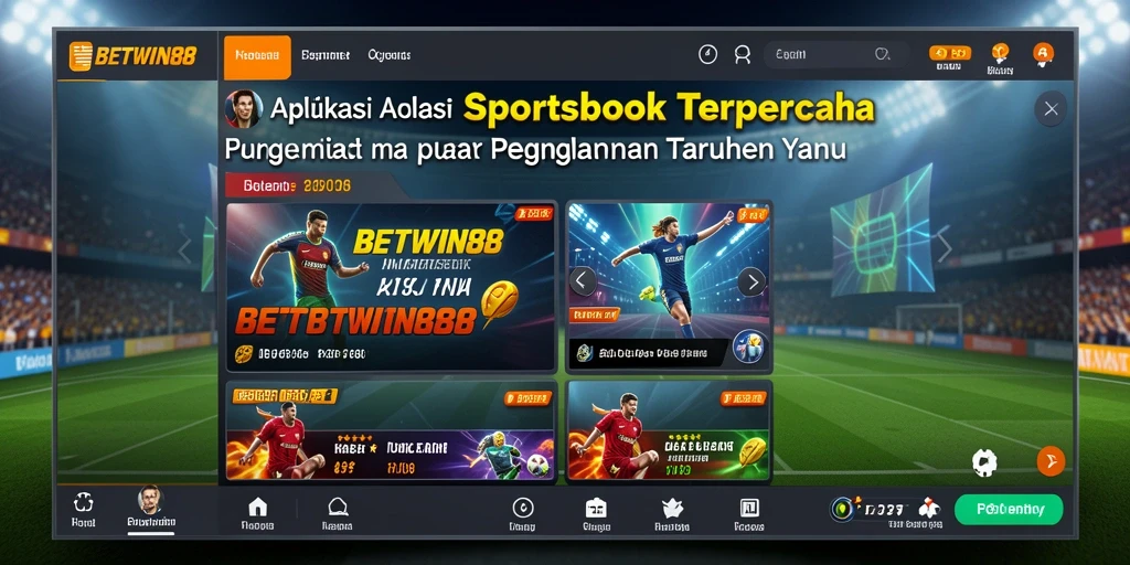 Tampilan menarik dari gameplay Sportsbook BETWIN88