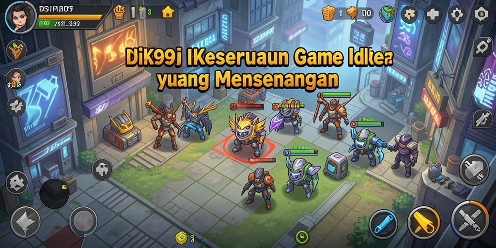 Gameplay seru DS99 dengan fitur Idle yang menarik.