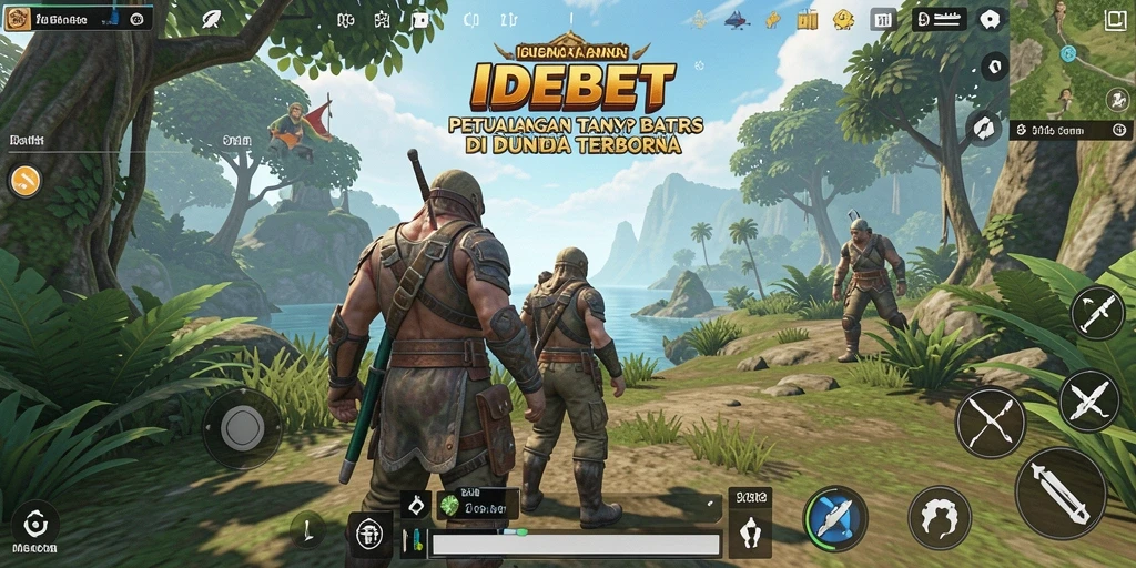 Tampilan gameplay <strong>IDEBET</strong> yang memukau dalam dunia terbuka.