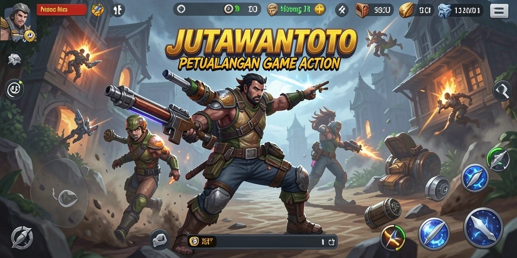 Tampilan gameplay menarik dari JUTAWANTOTO yang penuh aksi.