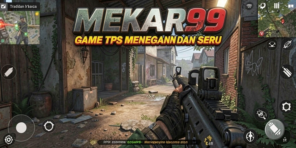 Gameplay seru dan intens di MEKAR99.