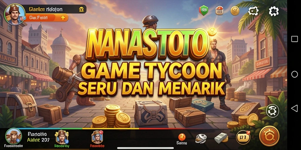 Tampilan gameplay NANASTOTO yang menarik dan interaktif.