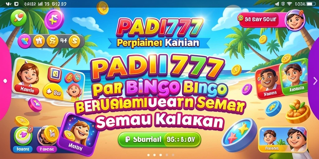 Gameplay Bingo yang menarik dan penuh tantangan di PADI777.