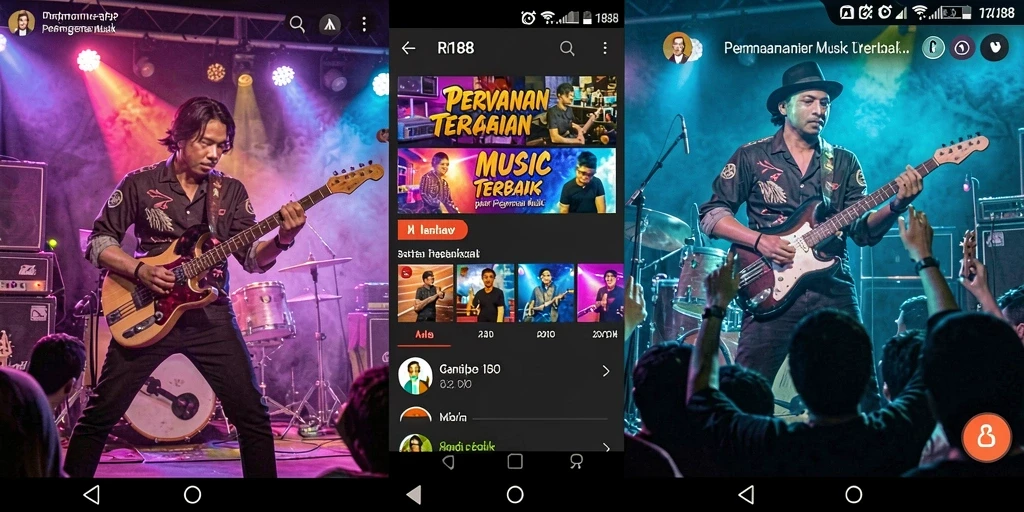 Tampilan gameplay RI188 yang seru dan interaktif dalam permainan musik.