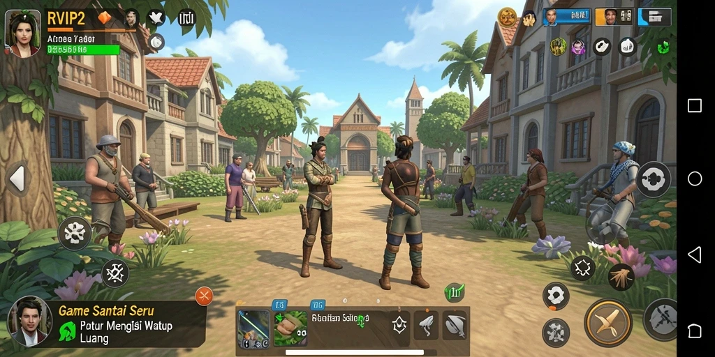 Tampilan menarik dari gameplay RVIP2 yang menyenangkan.