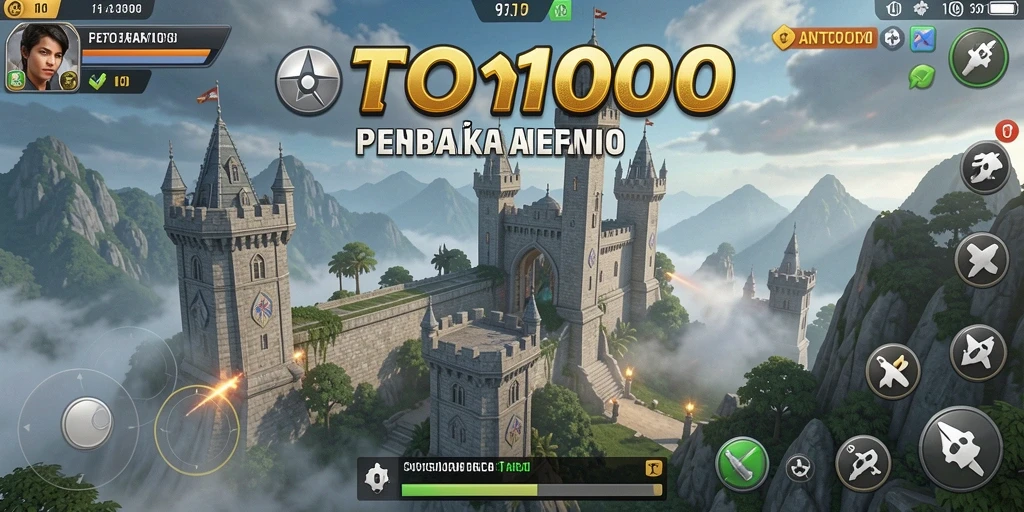 Gameplay seru TOTO1000 dalam Tower Defense yang menantang.