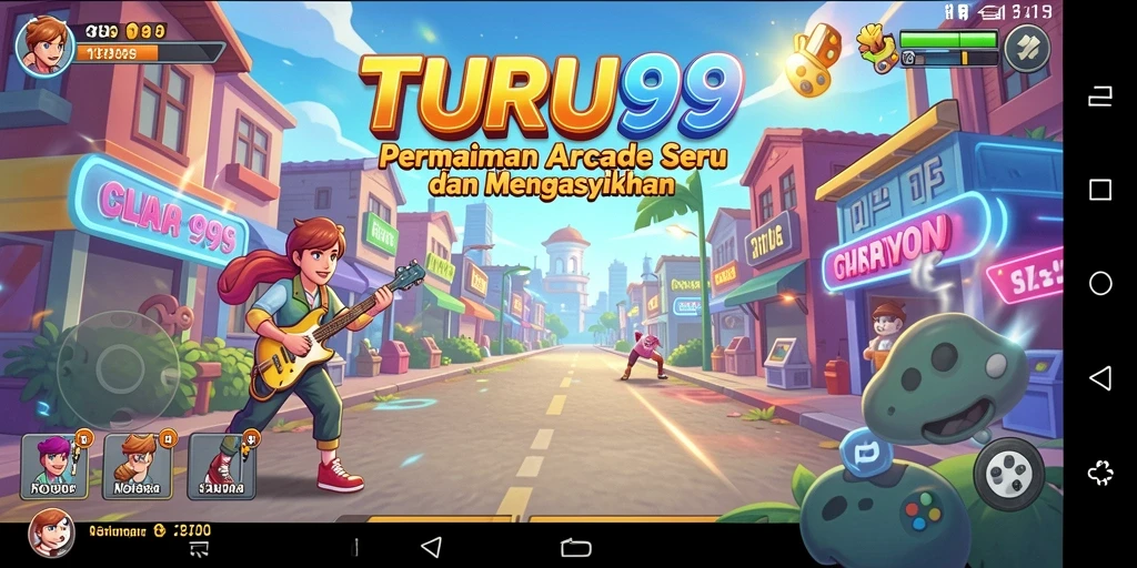 Tampilan seru gameplay TURU99 dalam aksi Arcade yang menghibur.