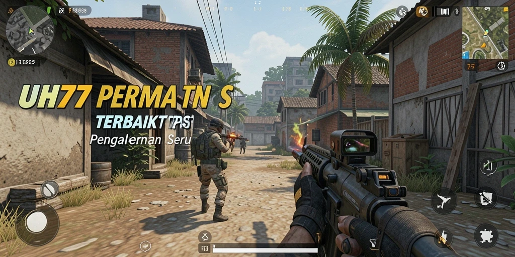 Tampilan gameplay UH77 yang mendebarkan dalam style TPS.