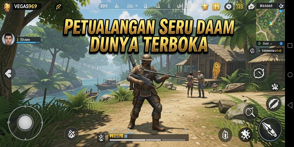 Gameplay Open World VEGAS969 yang menawan dan interaktif.