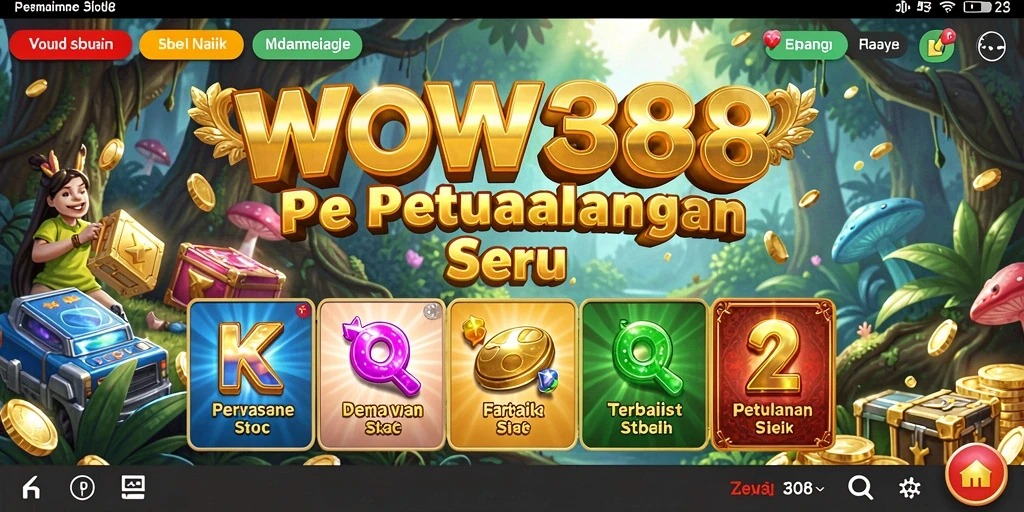 Tampilan menarik dari gameplay WOW388 yang penuh aksi dan keseruan.