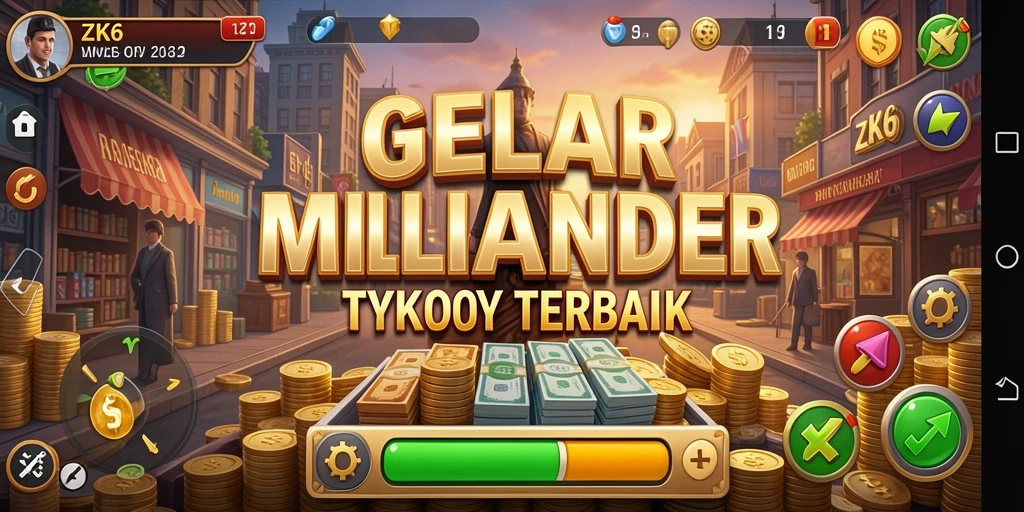 Tampilan gameplay ZK6 yang seru dan menantang.